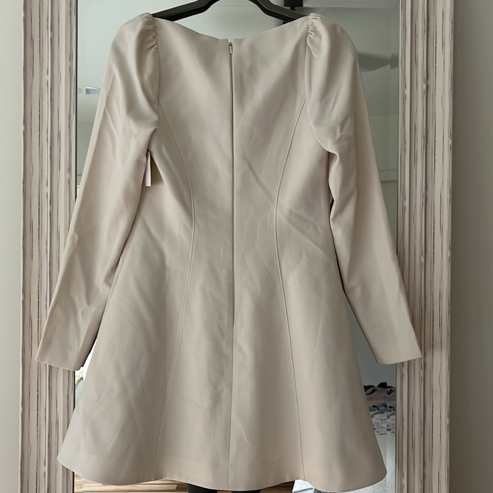 EVER NEW Melbourne Ivory Square Neck Flare Dress‎ Size US 6 NWT - Picture 7 of 7